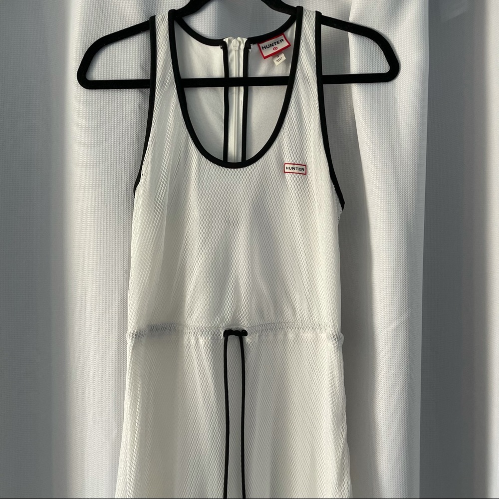 Last Chance 7/18! Hunter for Target White Mesh A-line Dress